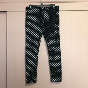 Polka dot leggings